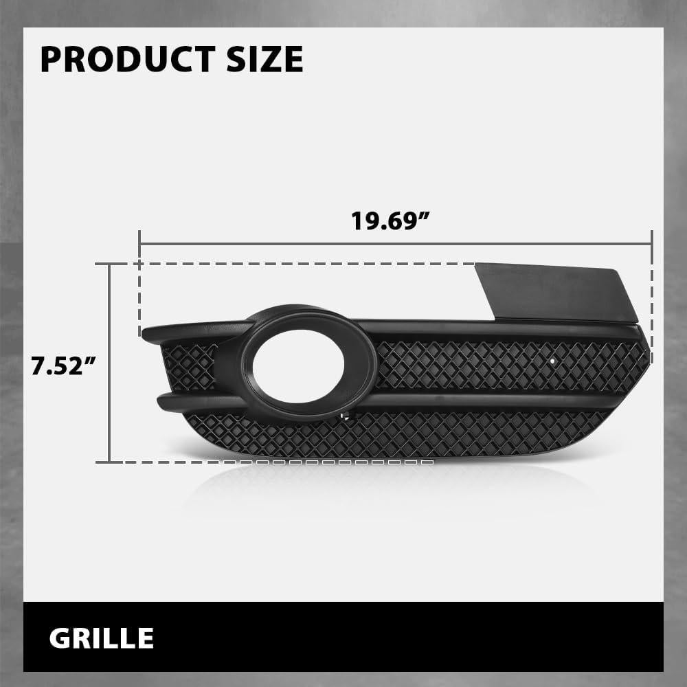 Cubierta de Faro Antiniebla G-PLUS para Audi Q3 2013-2015
