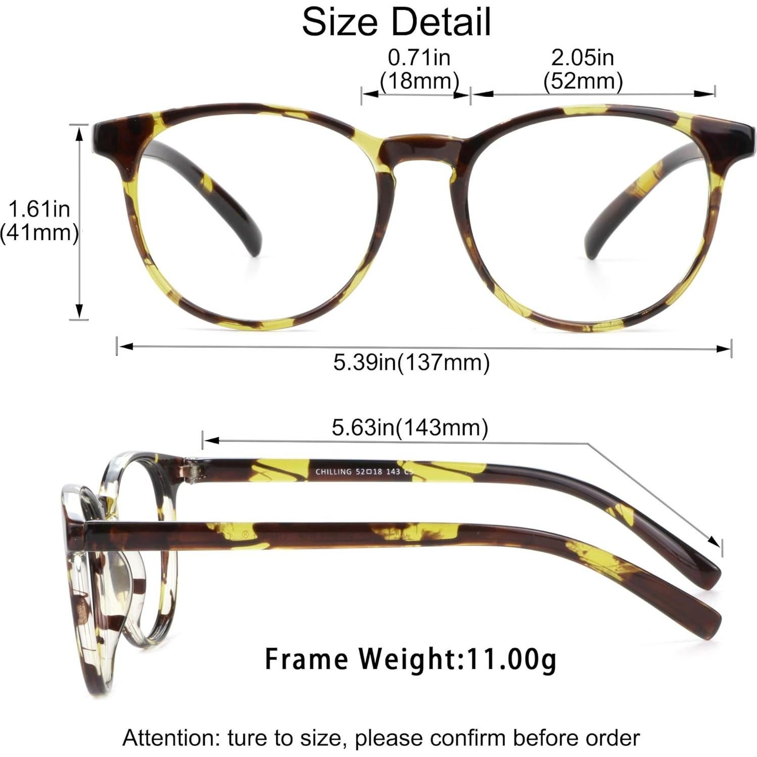 Gafas bloqueadoras luz azul YEIN modelo Chilling 1.5x