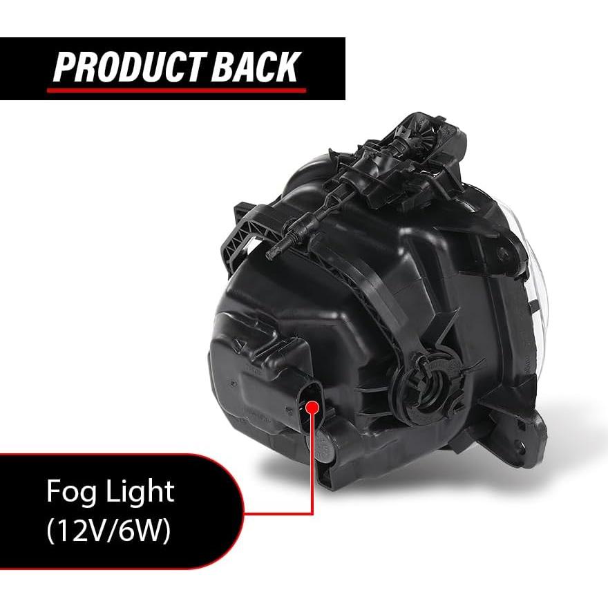 Lámpara de Niebla LED Delantera Izquierda DOTCOM para BMW 2015-2018