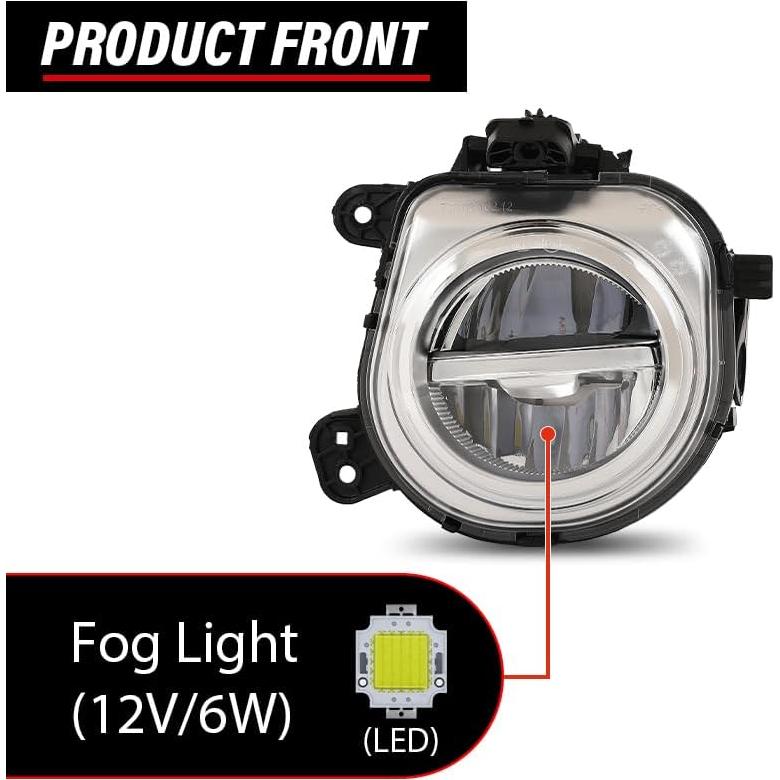 Lámpara de Niebla LED Delantera Izquierda DOTCOM para BMW 2015-2018