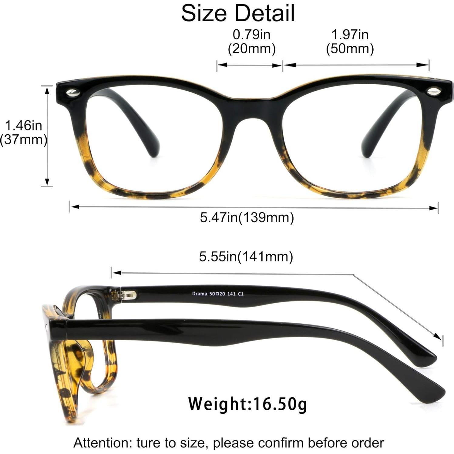 Gafas bloqueadoras luz azul YEIN Drama fotocromáticas unisex