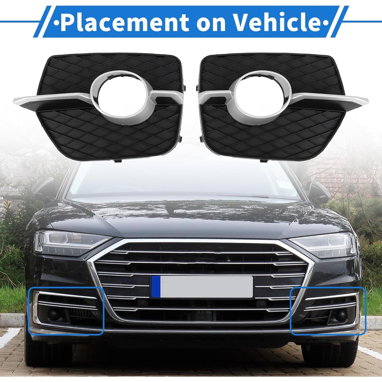 Juego de Rejilla de Luz Antiniebla VekAuto para BMW X6 2008-2014