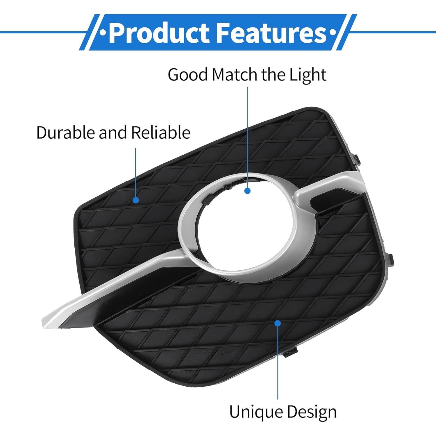 Juego de Rejilla de Luz Antiniebla VekAuto para BMW X6 2008-2014