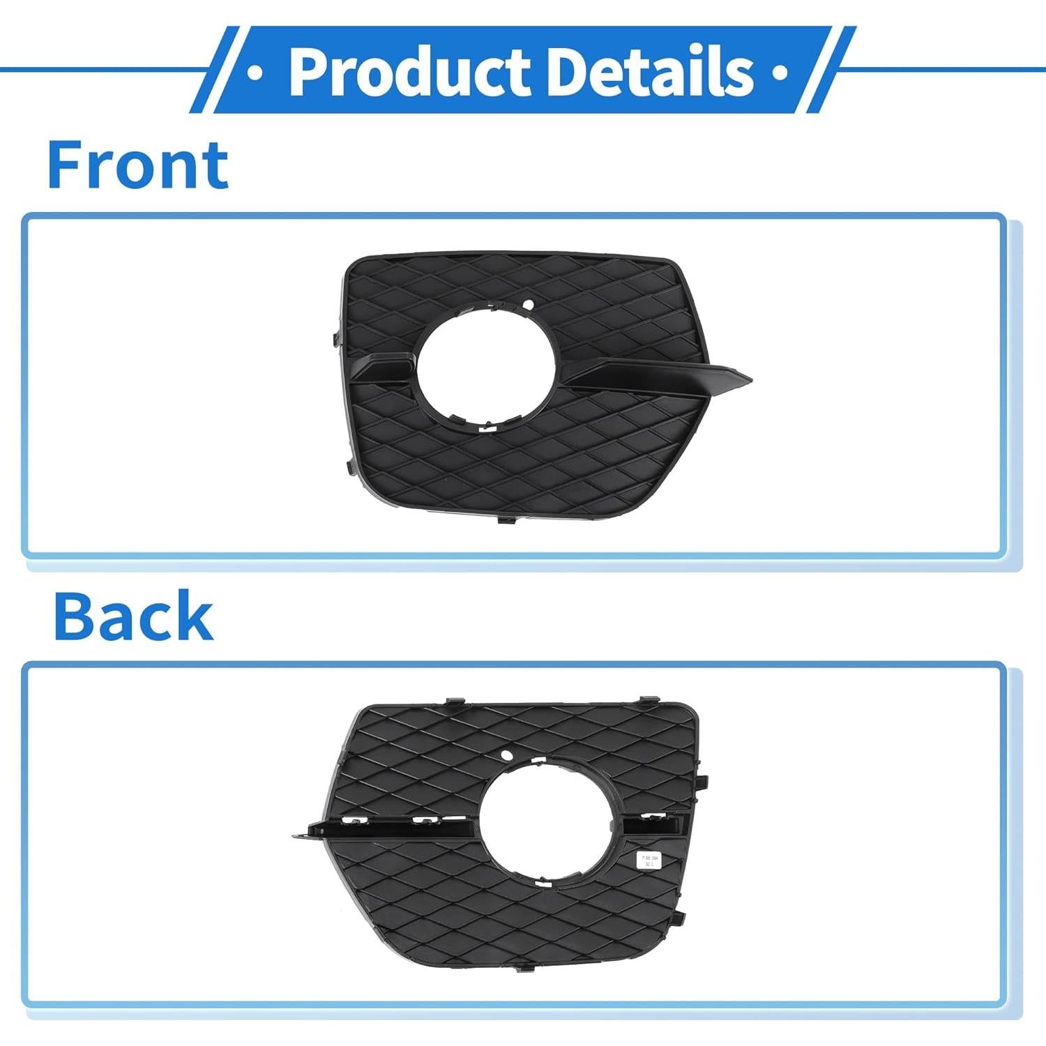 Cubierta de Luz Antiniebla VekAuto para BMW X6 2008-2014