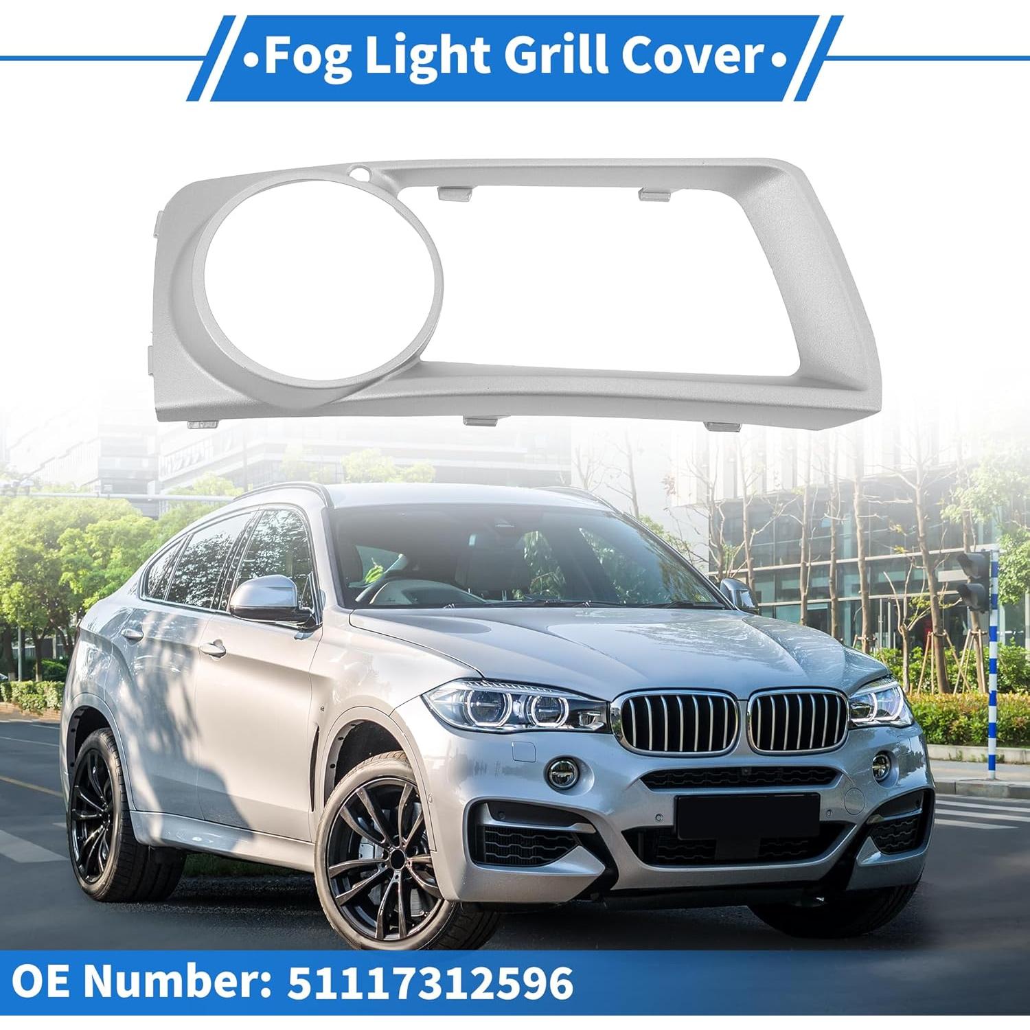 Cubierta de Rejilla Luz Antiniebla VekAuto BMW X6 2012-2014