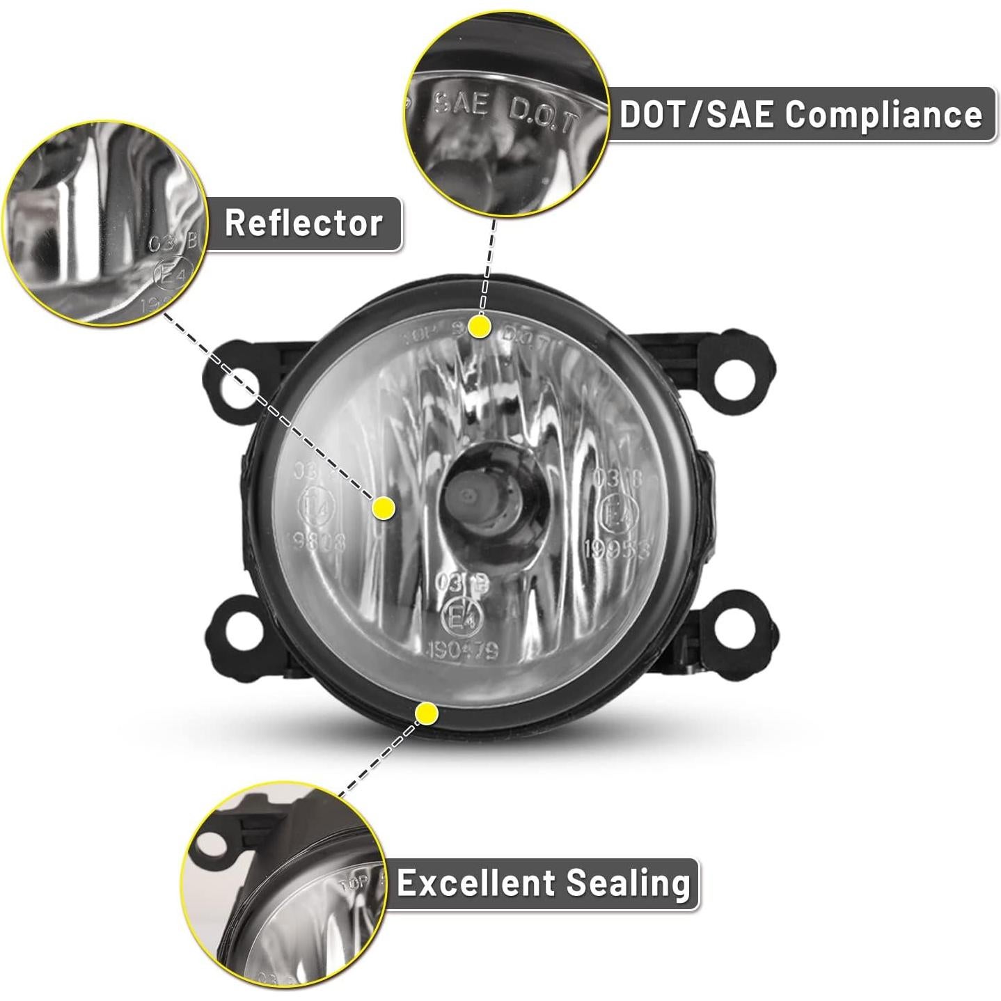 Luces Antiniebla AUTOWIKI H11 12V 55W para Subaru