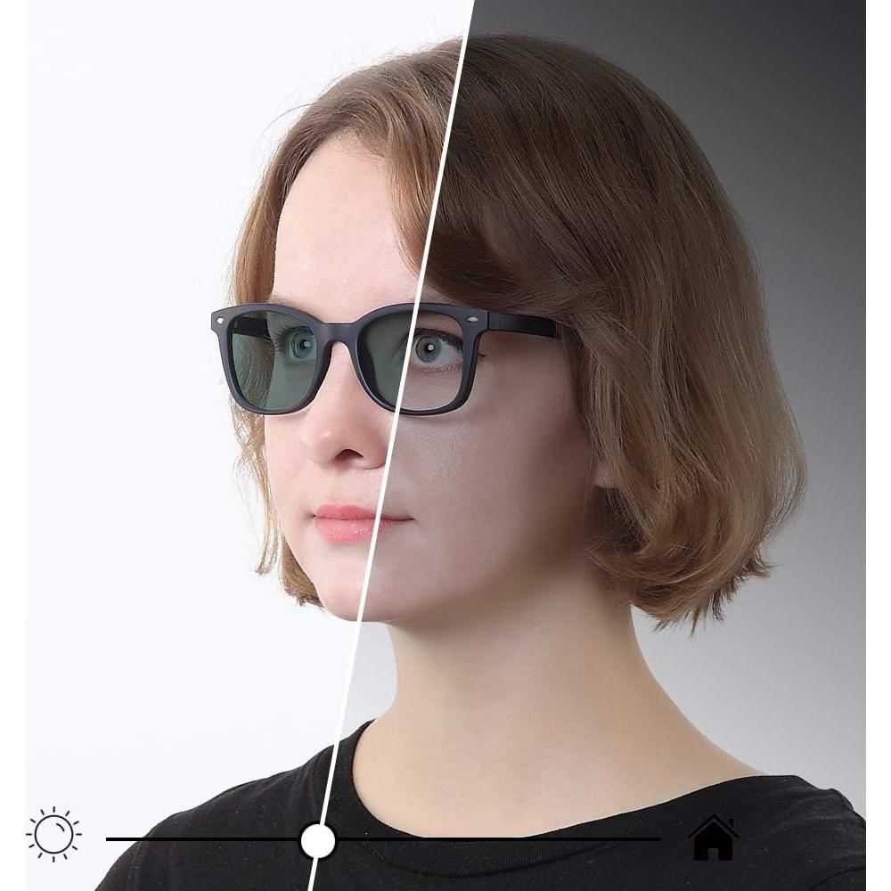 Gafas bloqueadoras luz azul YEIN Drama gris fotocromáticas