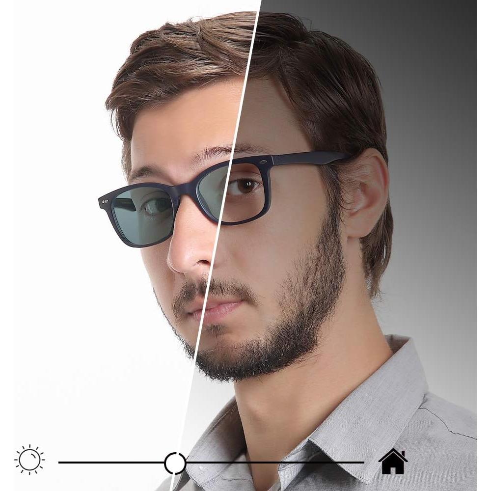 Gafas bloqueadoras luz azul YEIN Drama gris fotocromáticas