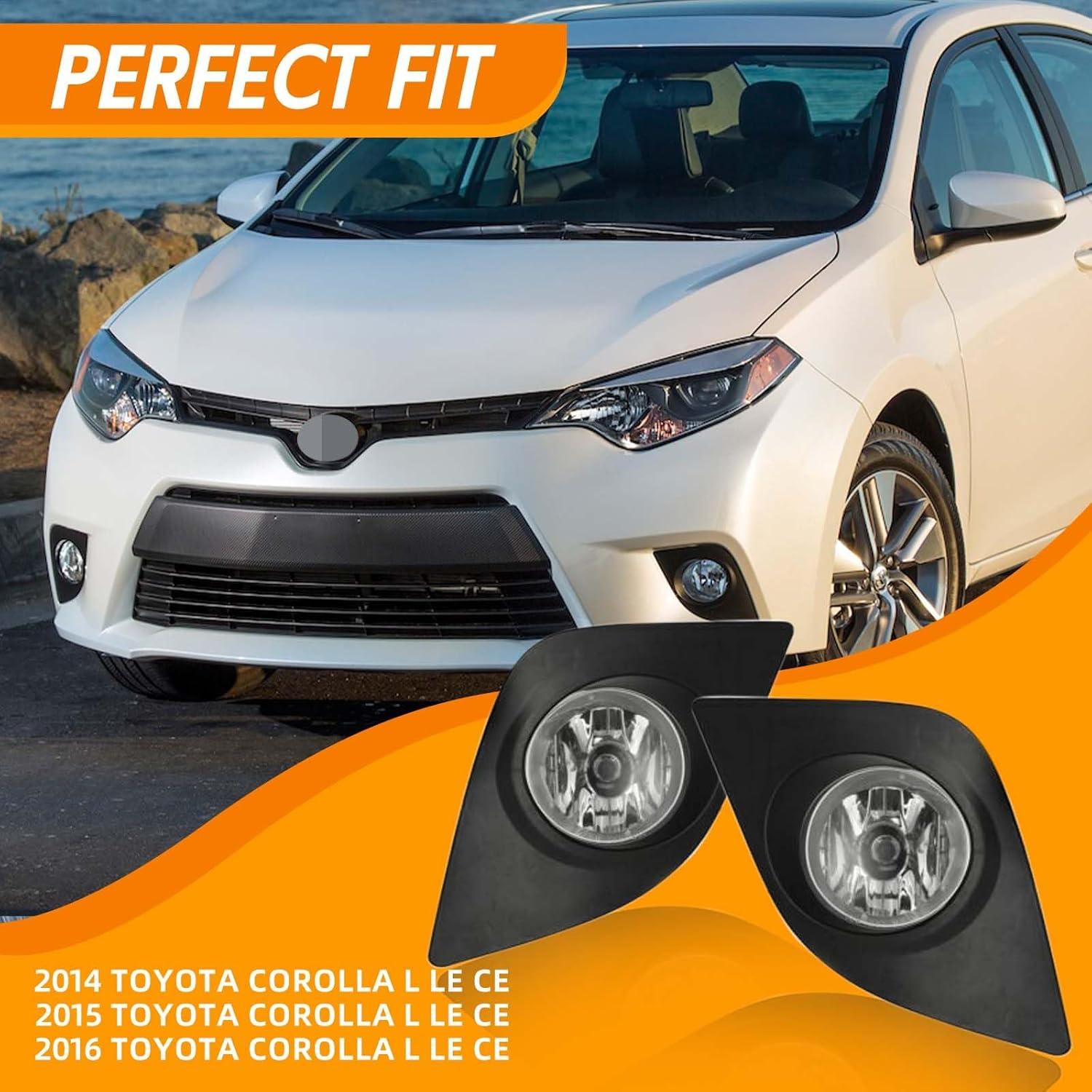 Kit de Luces de Niebla YLT AUTO para Toyota Corolla 2014-2016