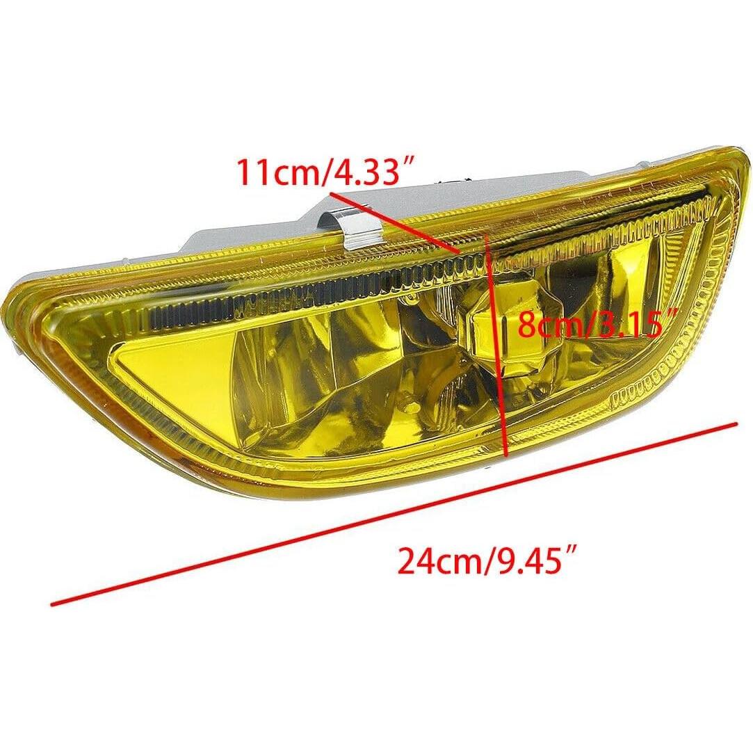 Lámpara de Niebla Halógena H3 Himongoo 55W Amarillo para Corolla 2001-2002