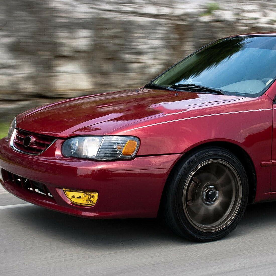 Lámpara de Niebla Halógena H3 Himongoo 55W Amarillo para Corolla 2001-2002