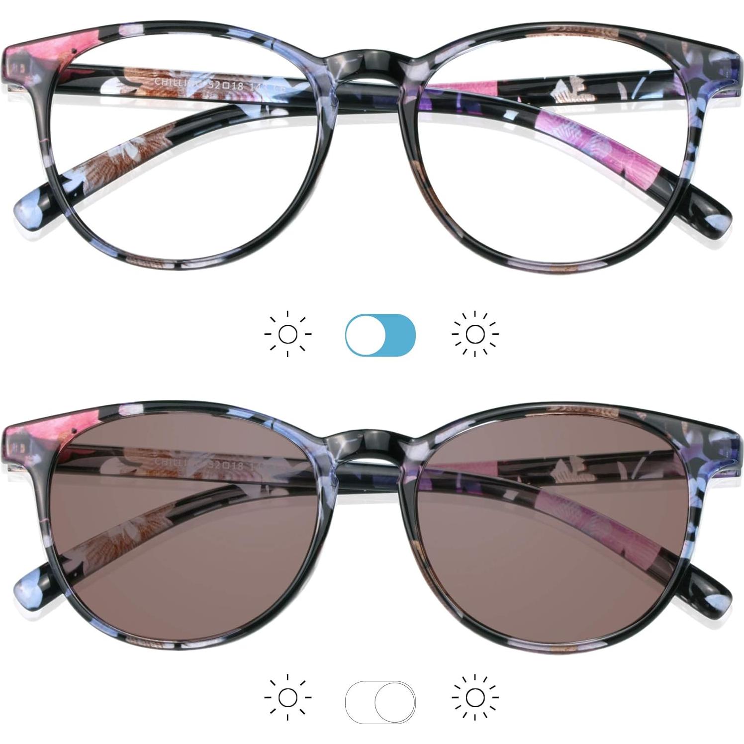 Gafas bloqueadoras luz azul YEIN Chilling marrón fotocromáticas