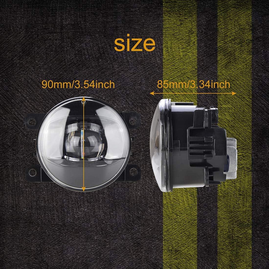 Luces Antiniebla LED SIEMID para Suzuki 2001-2021, 10W