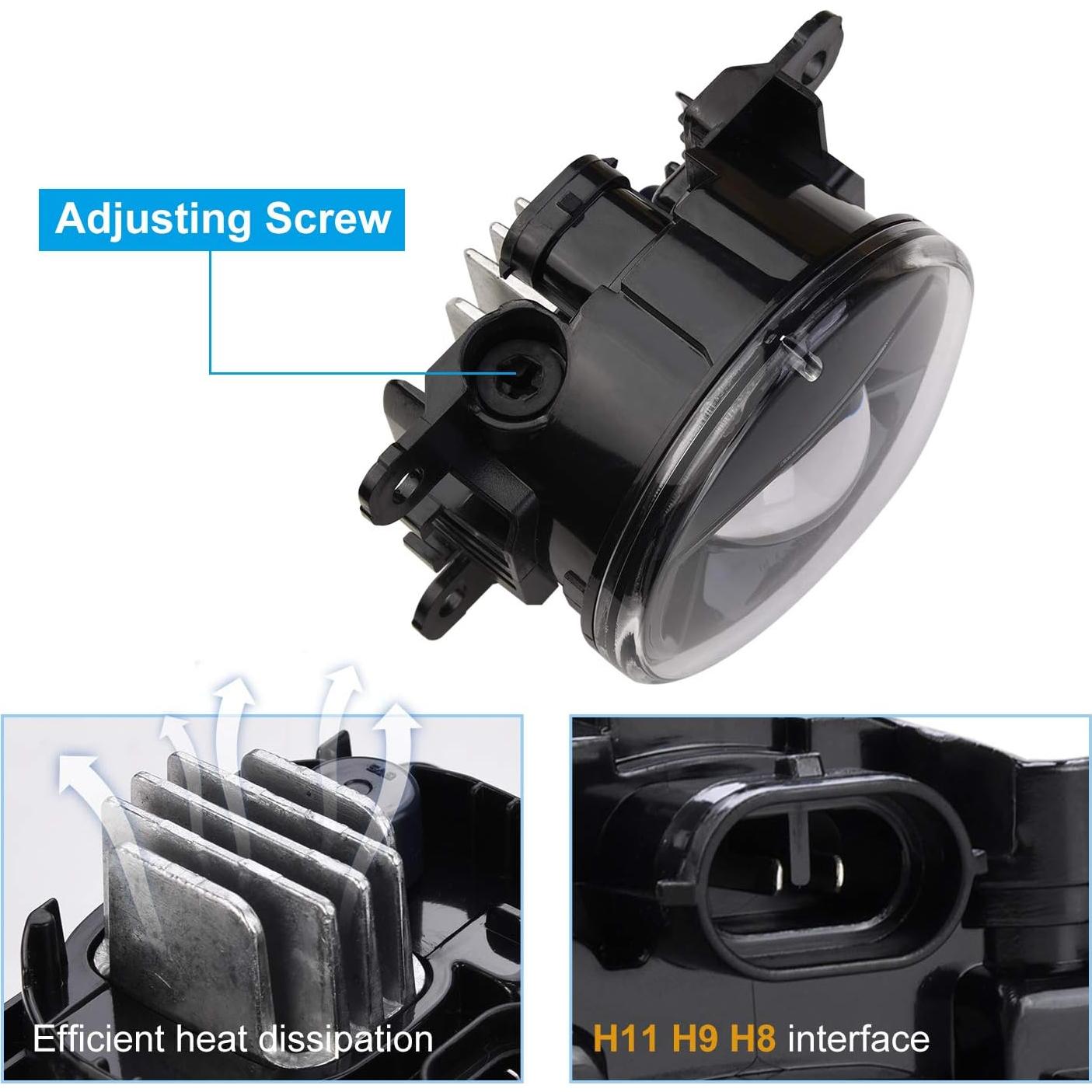 Luces Antiniebla LED SIEMID para Suzuki 2001-2021, 10W