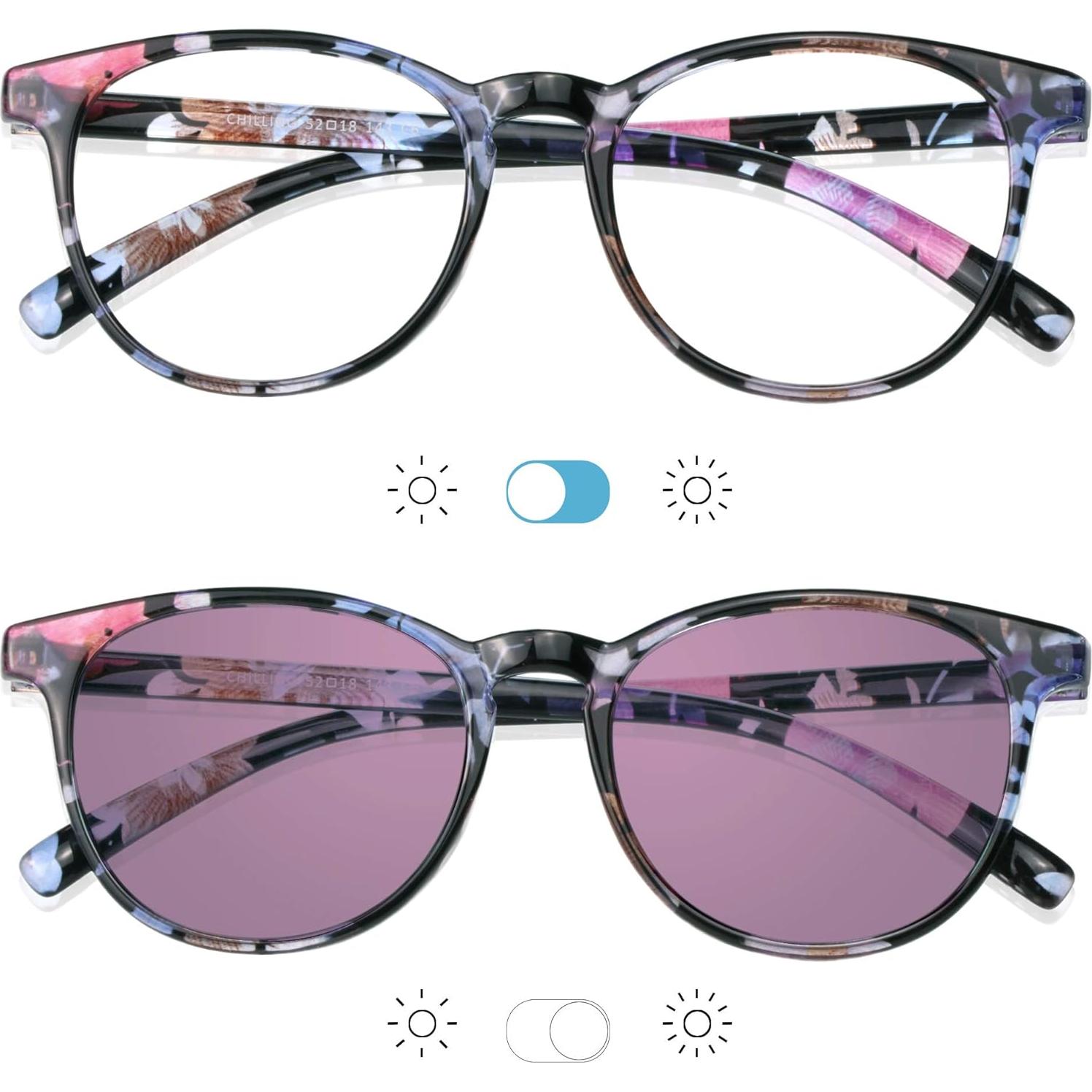 Gafas bloqueadoras luz azul YEIN Chilling rosa fotocromáticas