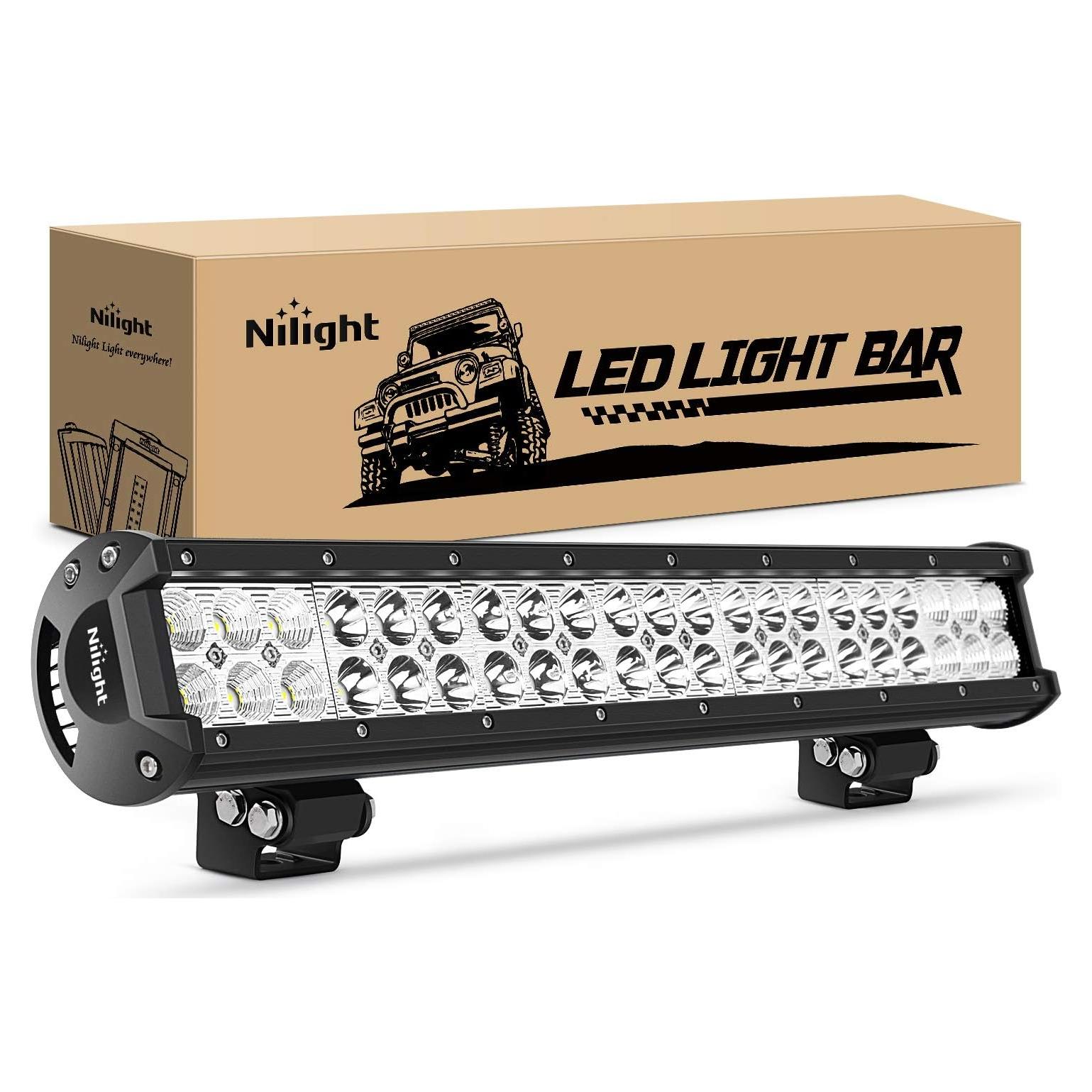 Luz LED de Inundación y Spot Nilight 126W 50.8cm IP67