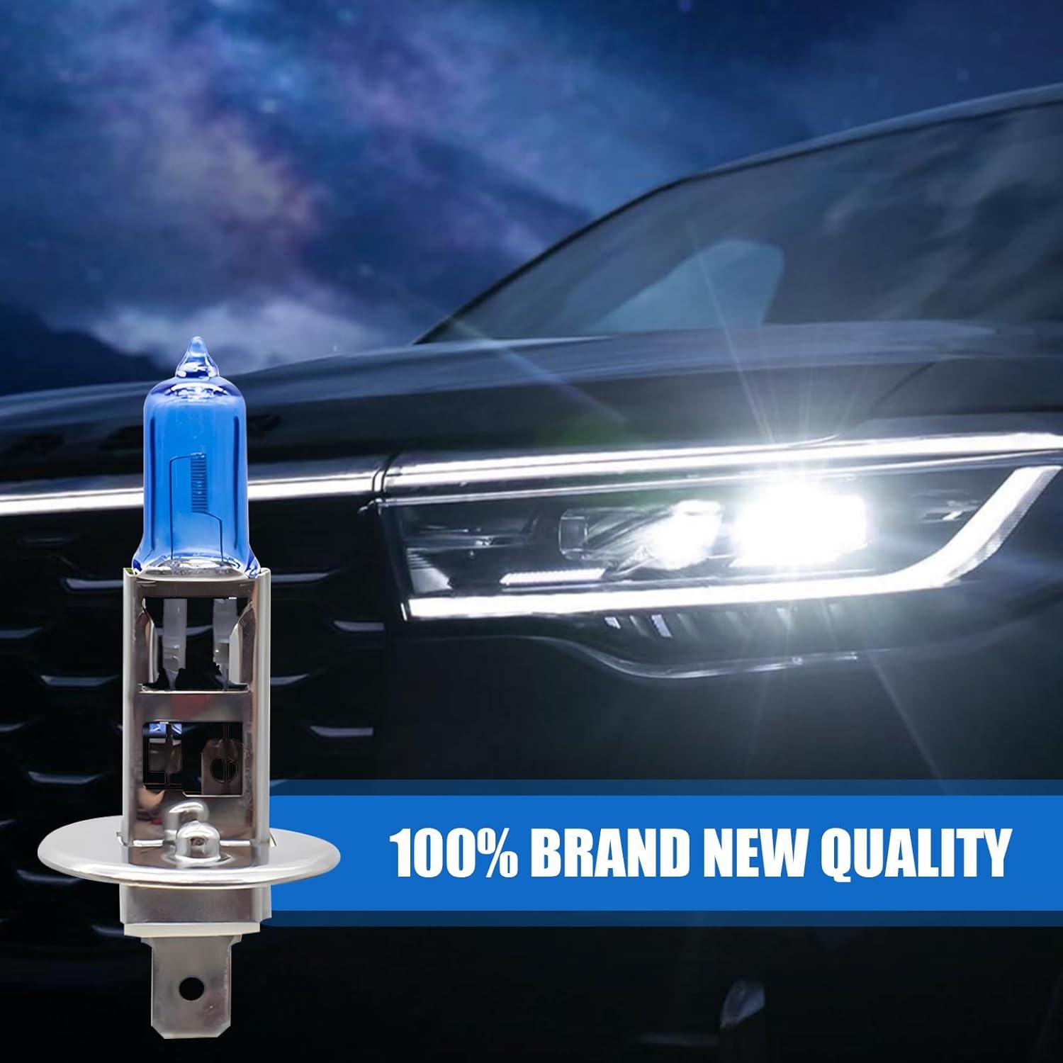 Pack 2 Bombillas Halógenas Flygun H1 100W Luz Niebla Auto