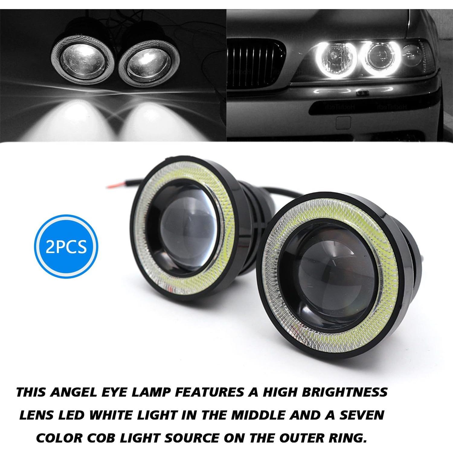 Luces de Niebla LED Hirificing Angel Eye 10W 12V 2 Piezas