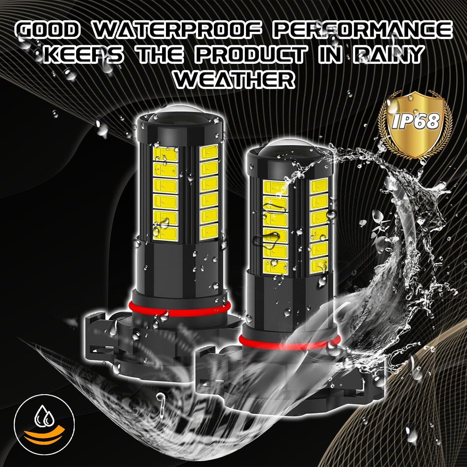 Bombillas LED Antiniebla Hirificing H16 12V 6500K 360° 10W