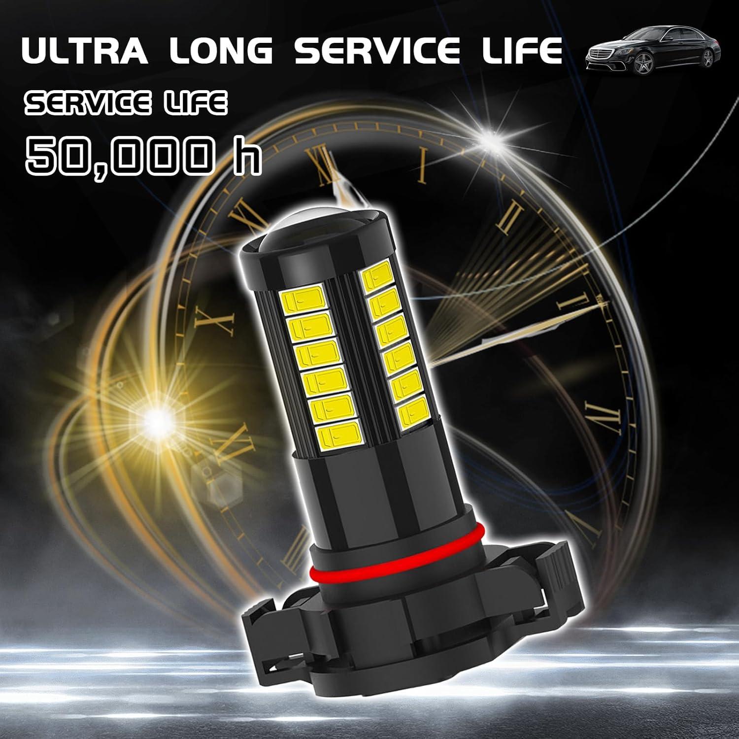 Bombillas LED Antiniebla Hirificing H16 12V 6500K 360° 10W