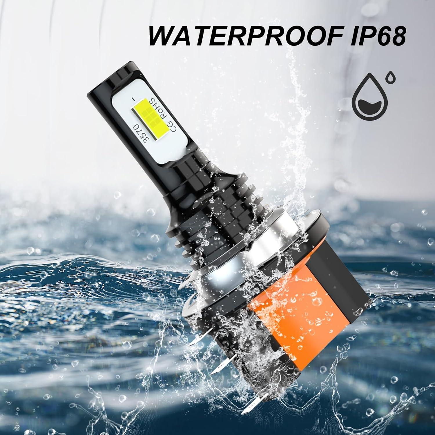 Bombillas Antiniebla H15 Yumfugu 6000K 4000LM 2 Pcs