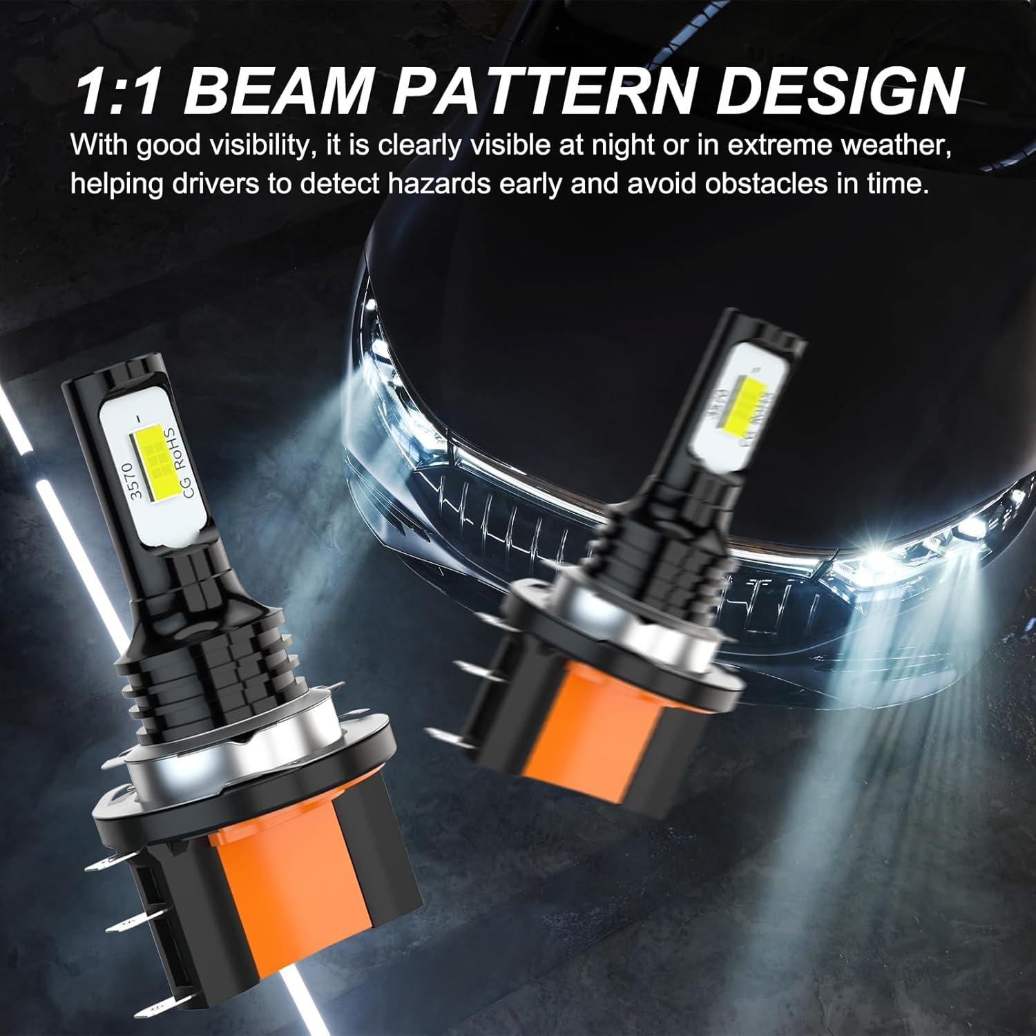 Bombillas Antiniebla H15 Yumfugu 6000K 4000LM 2 Pcs