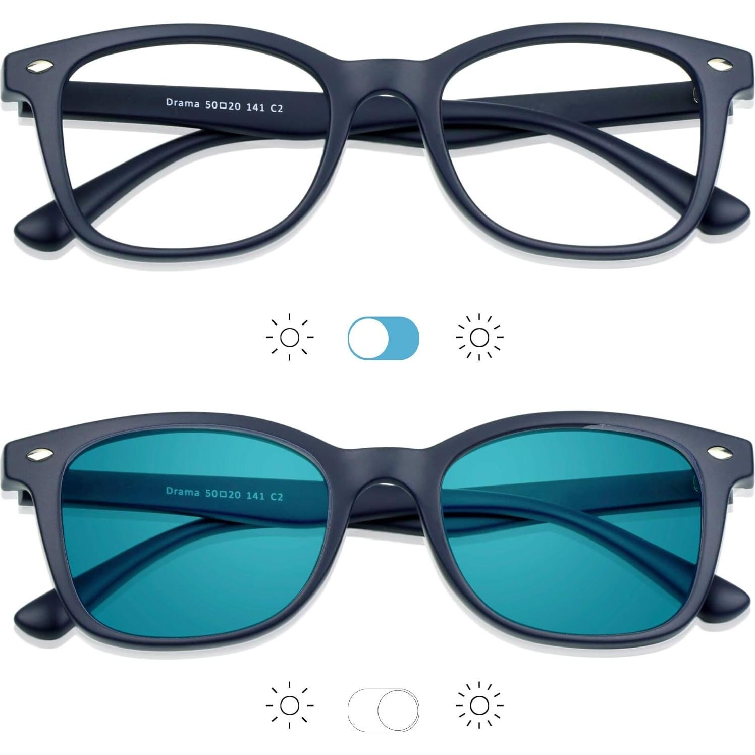 Gafas bloqueadoras luz azul YEIN Drama, unisex, anti-fatiga