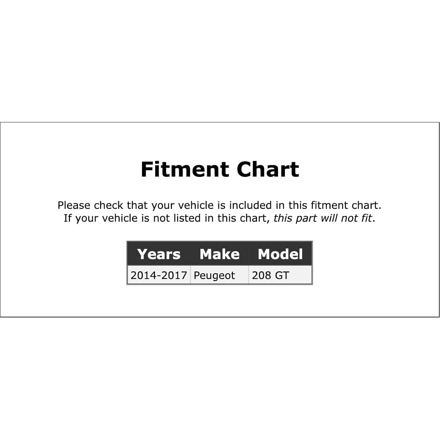 Bombilla de Luz Antiniebla PartCatalog PC-3033660 para Peugeot 208