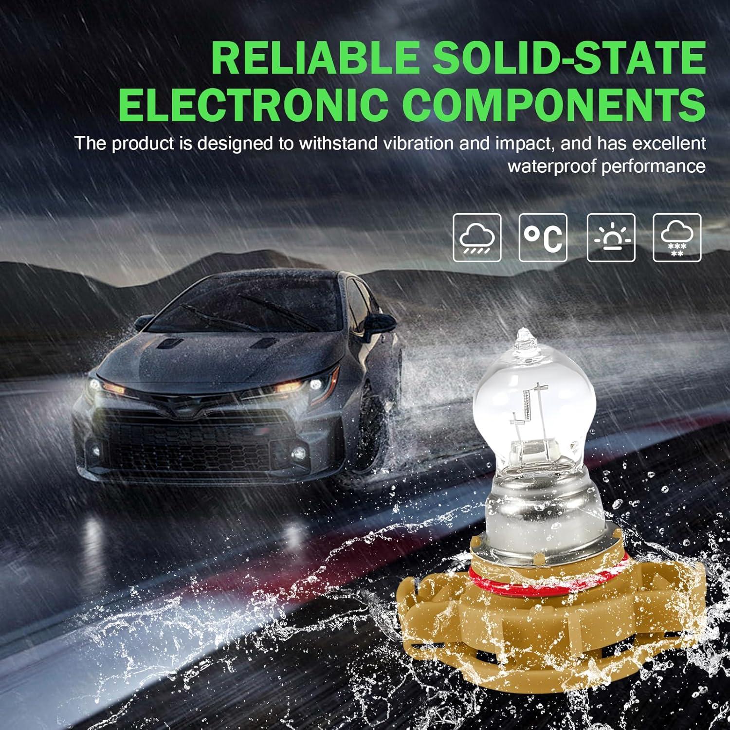 Paquete de 2 Bombillas Halógenas PSX24W para Automóvil - Pinflaw