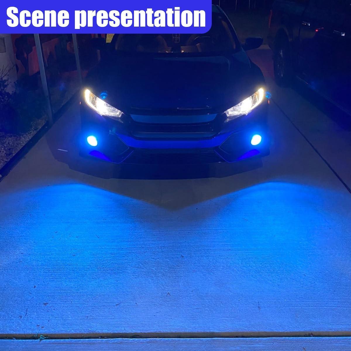 Bombillas de Niebla LED YoRise 881 Azul Hielo 50W 750LM