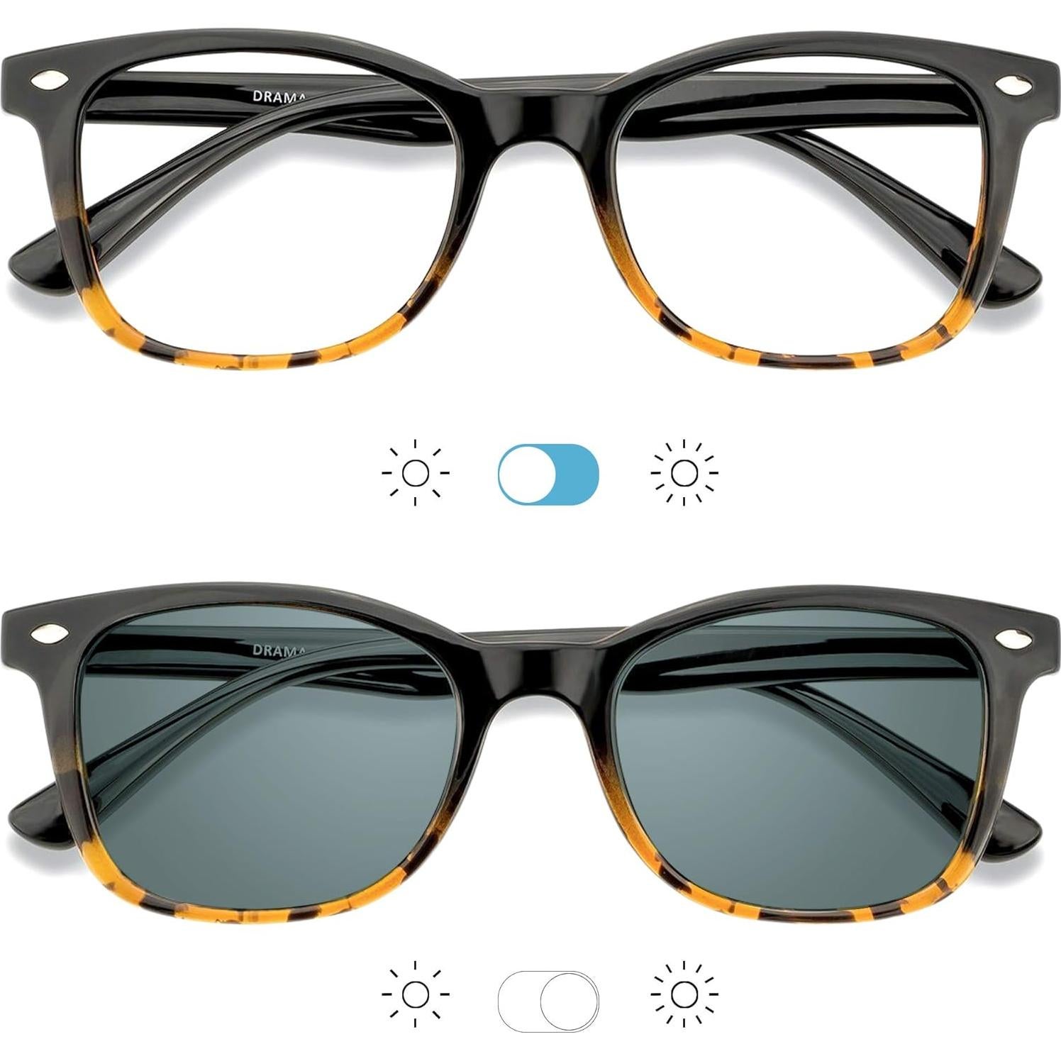 Gafas bloqueadoras luz azul YEIN modelo Drama 1.25x