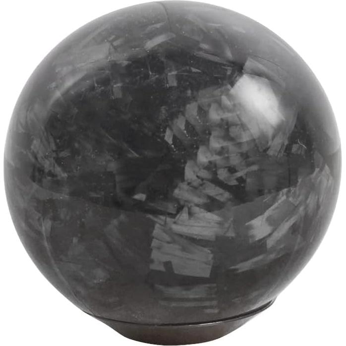 Perilla de Cambio Muge Racing Fibra de Carbono Esférica 52mm