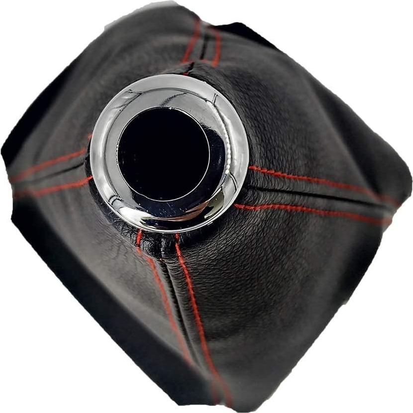 Cubierta de Polvo para Palanca de Cambios BaiyoouAuto Rojo