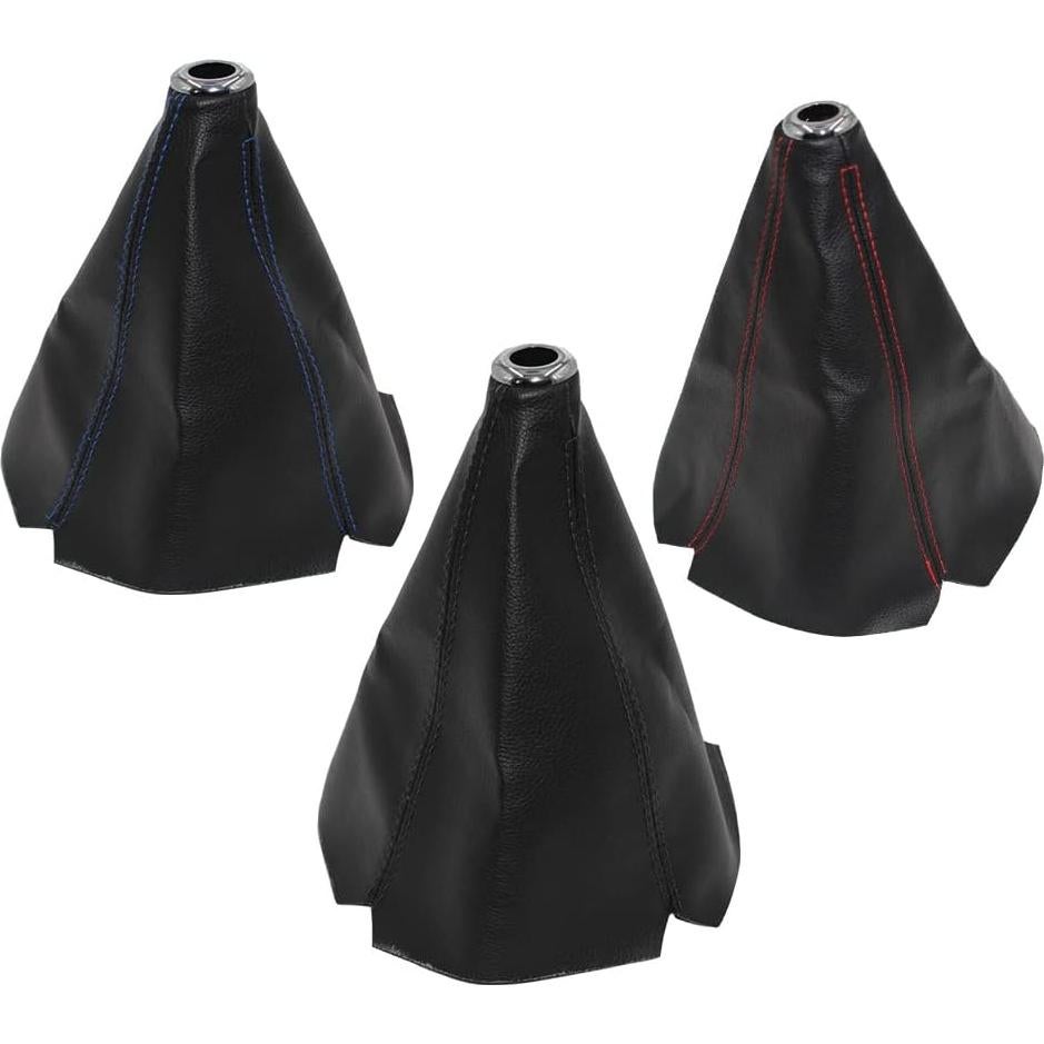 Cubierta de Polvo para Palanca de Cambios BaiyoouAuto Rojo