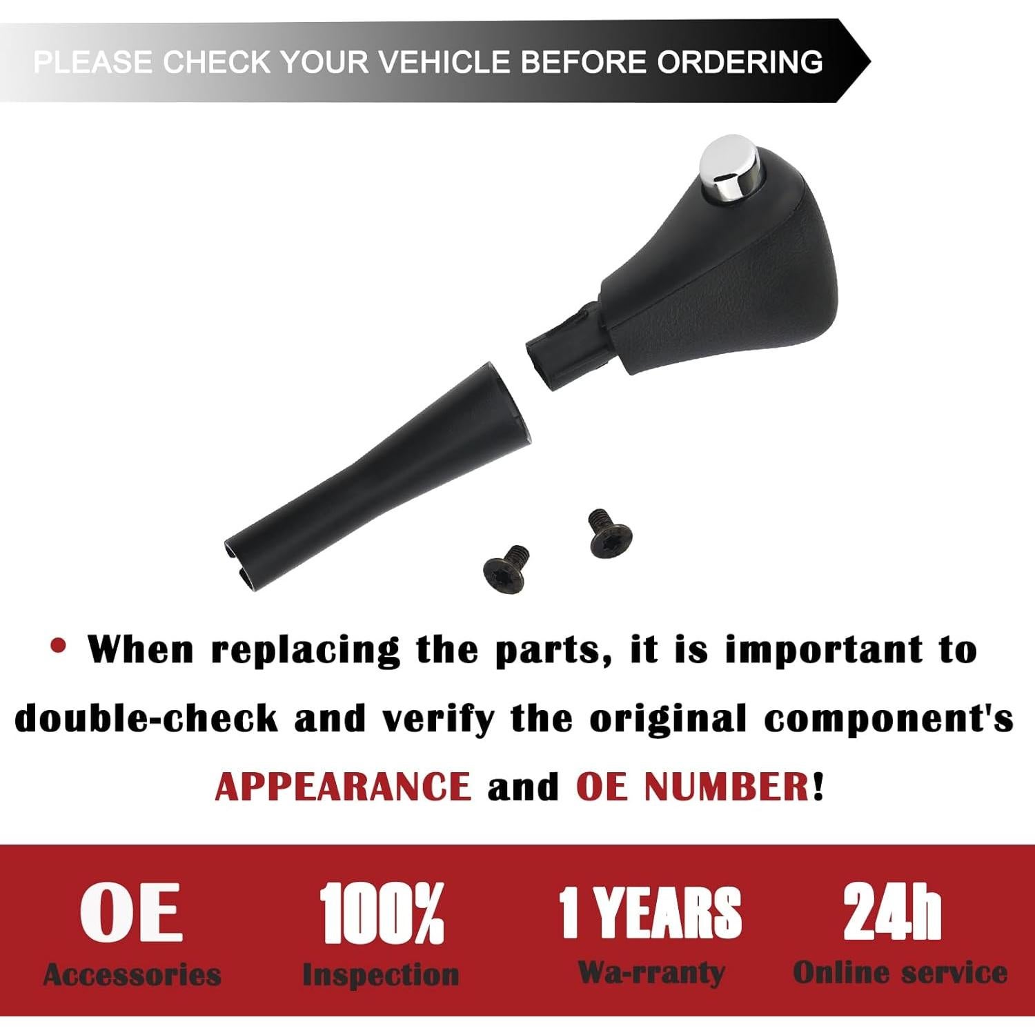 Perilla de Cambio Automático TQPONLY para Honda Accord 2003-2006