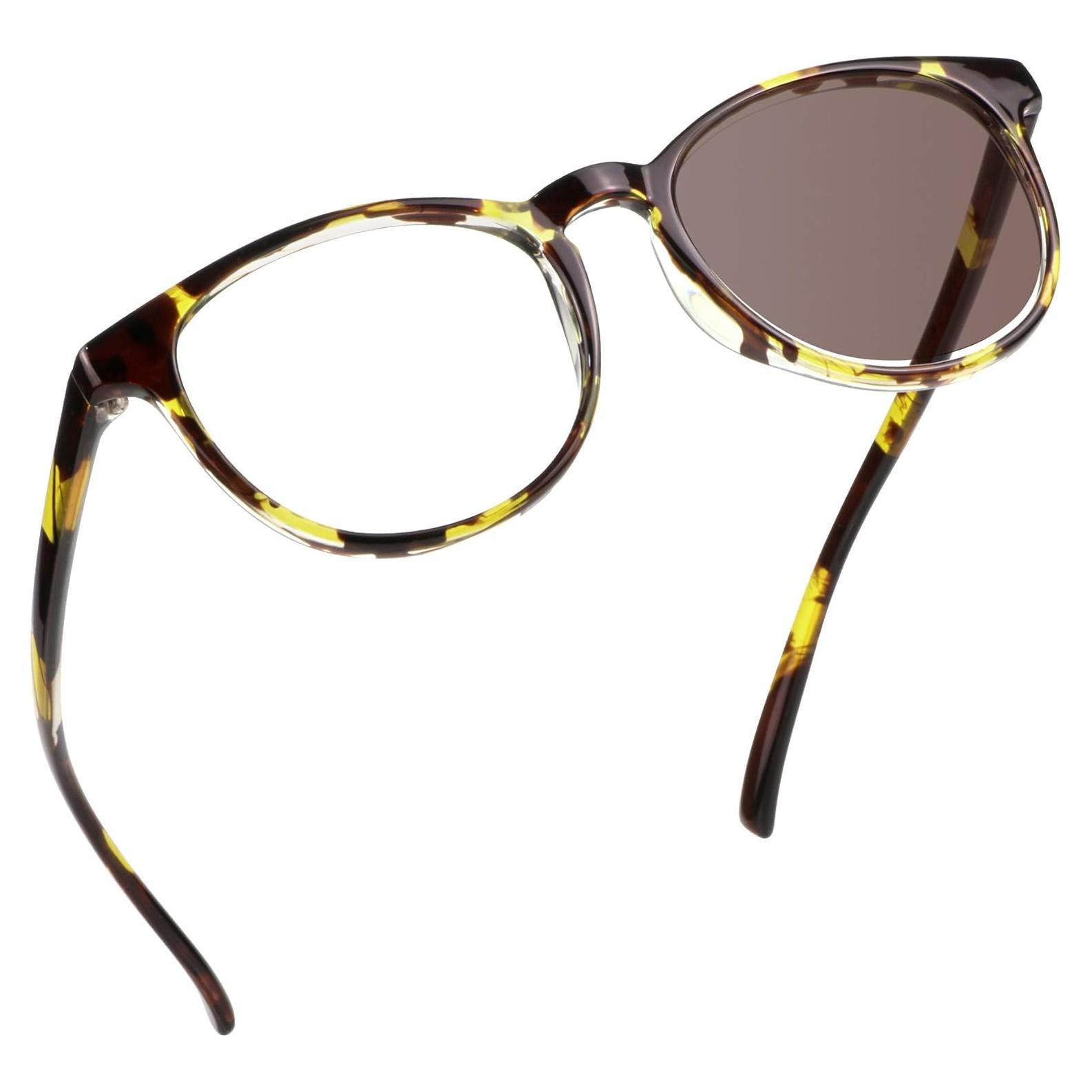 Gafas bloqueadoras luz azul YEIN Chilling marrón 2.0x