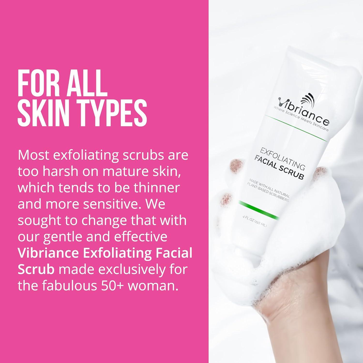 Exfoliante Facial Vibriance 118 ml Suave y Natural