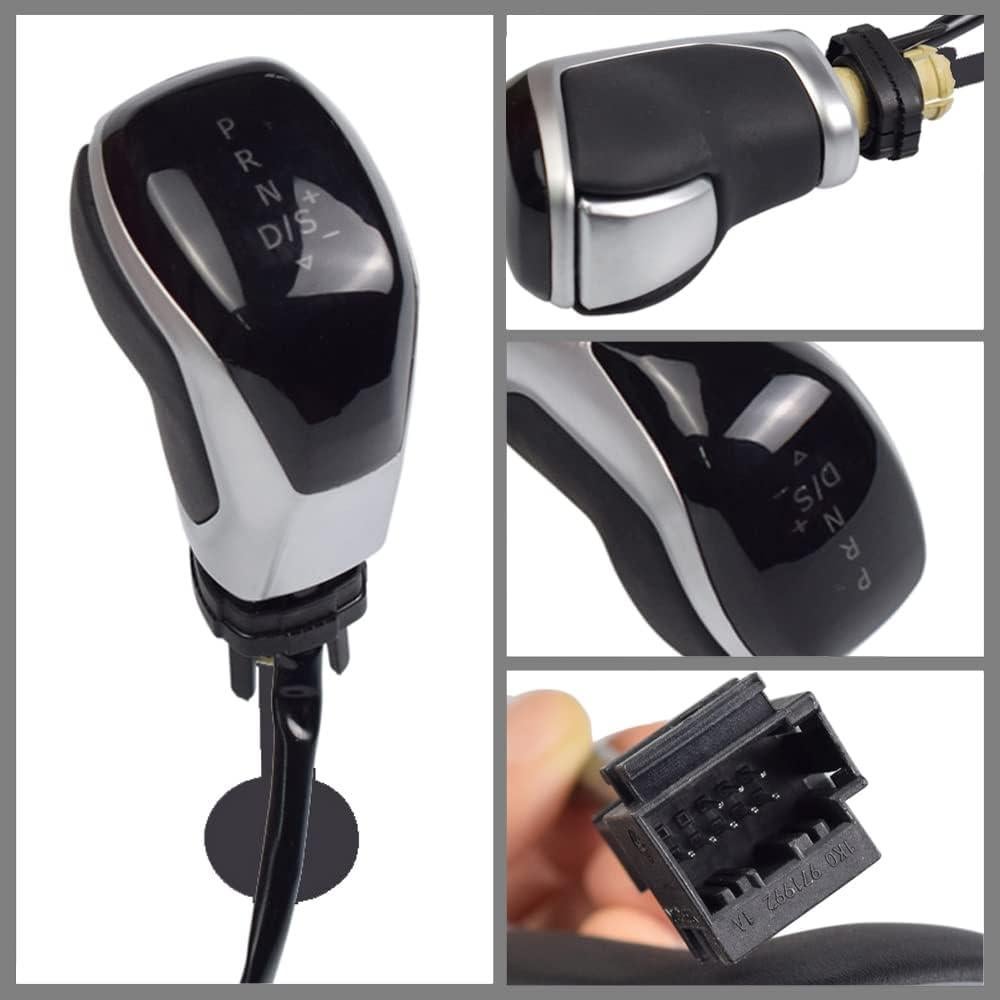 Perilla de Cambio Automático Hacreyatu LED Roja para VW