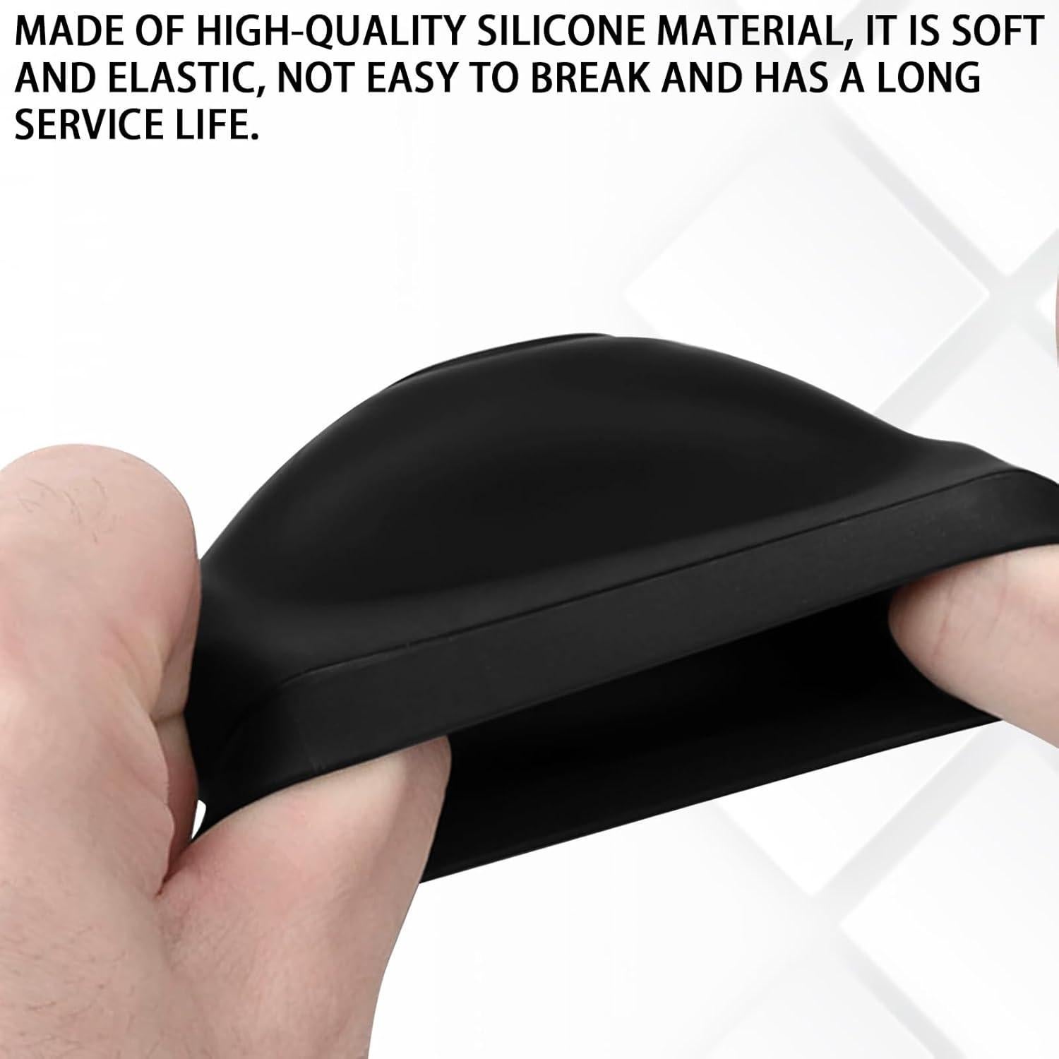 Cubierta de Pomo de Cambio HHZL de Silicona 6 Velocidades Negra