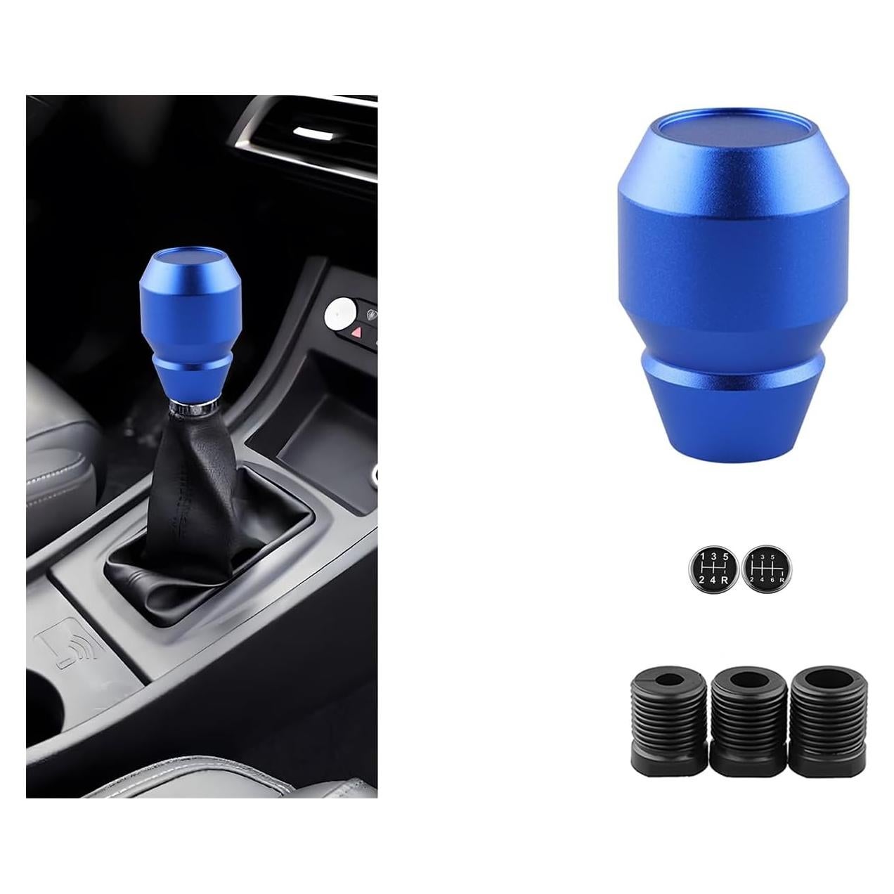 Perilla de Cambio Zpana Azul para Auto Manual y Automático