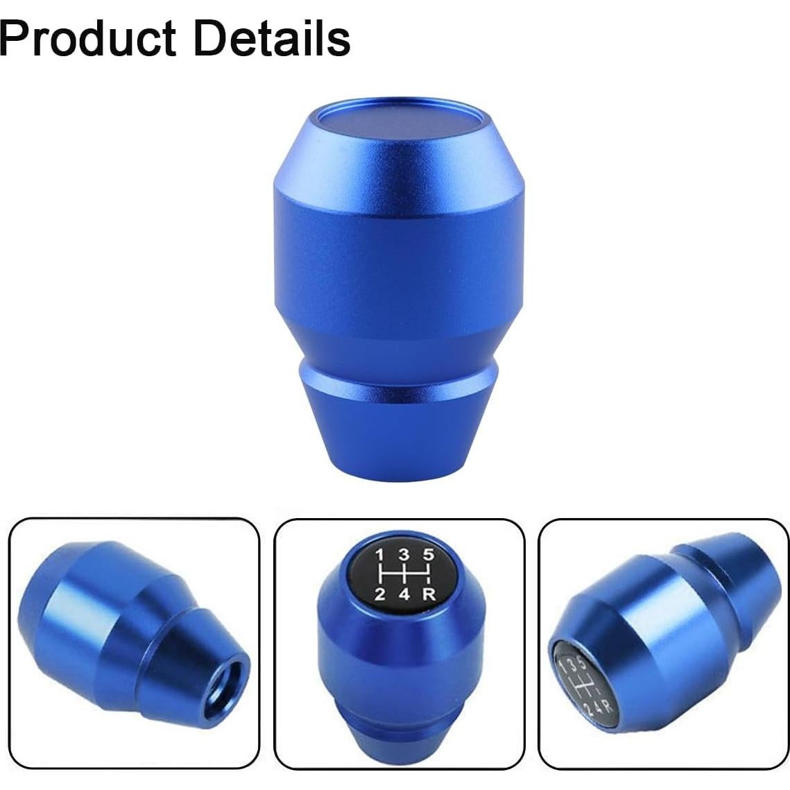 Perilla de Cambio Zpana Azul para Auto Manual y Automático