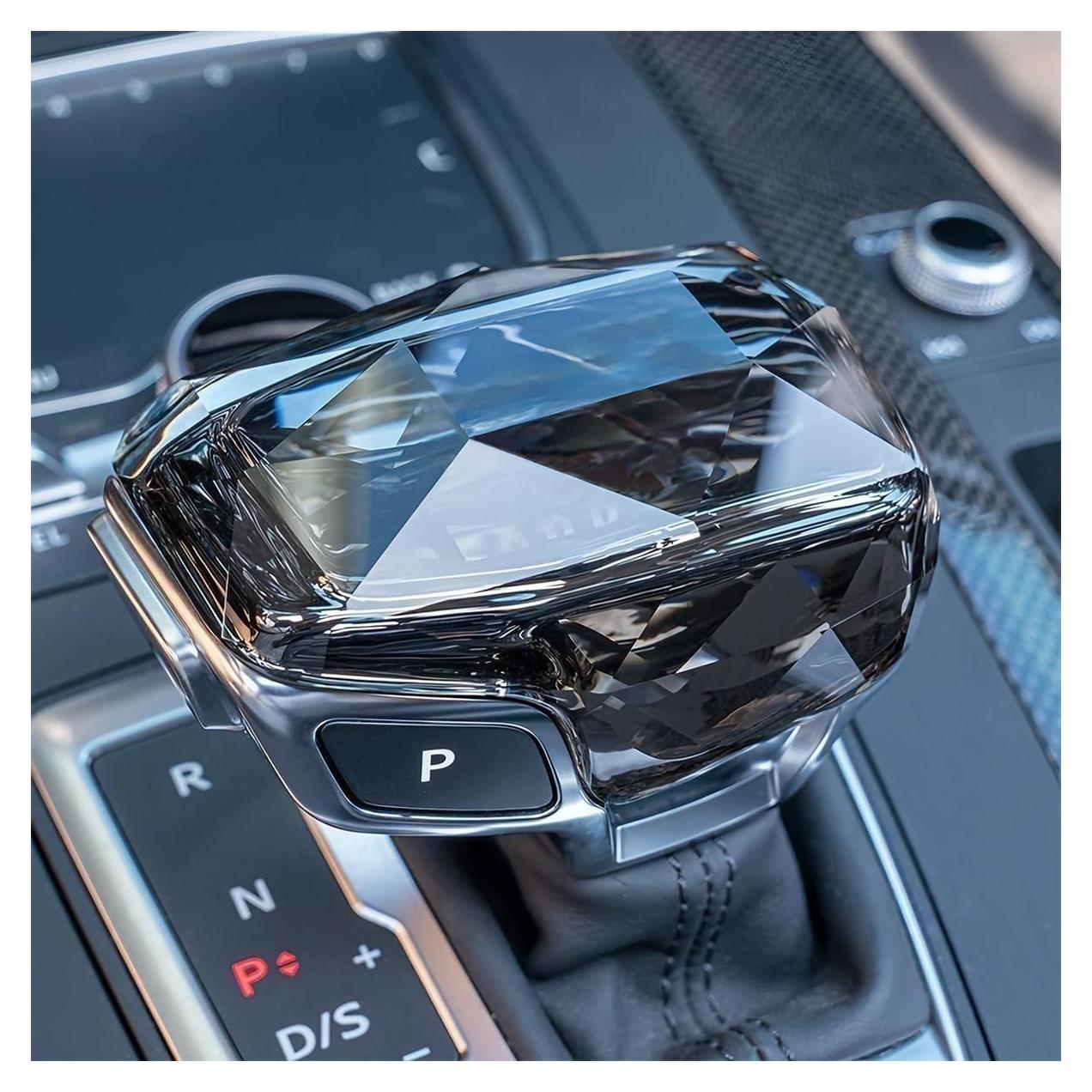Cubierta de Perilla de Cambio de Cristal Egreat para Audi A4/A5/S4/S5/Q5/Q7