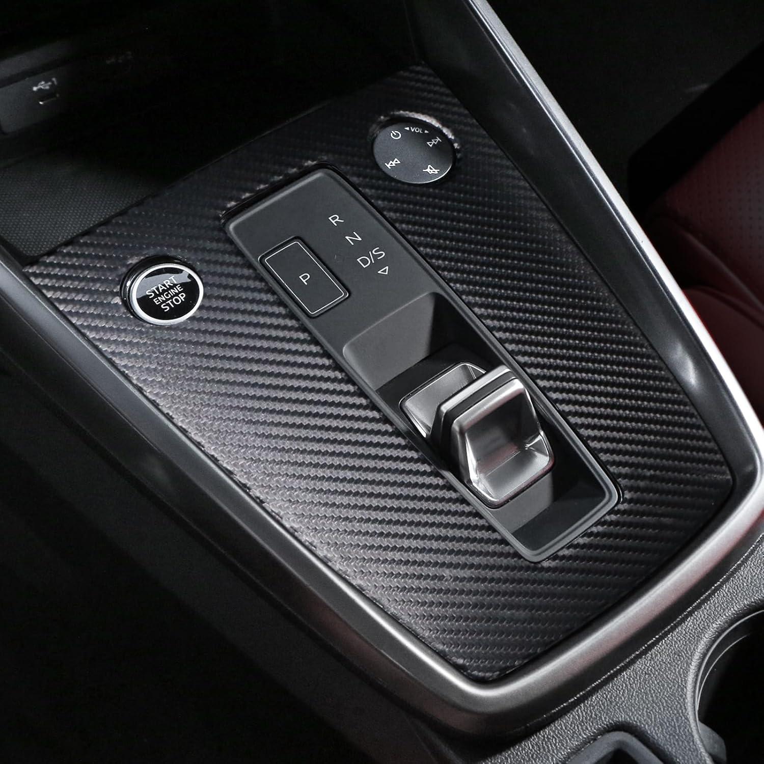 Cubierta Panel Cambio Marchas Audi A3 2021-2025 BETTERHUMZ Carbono