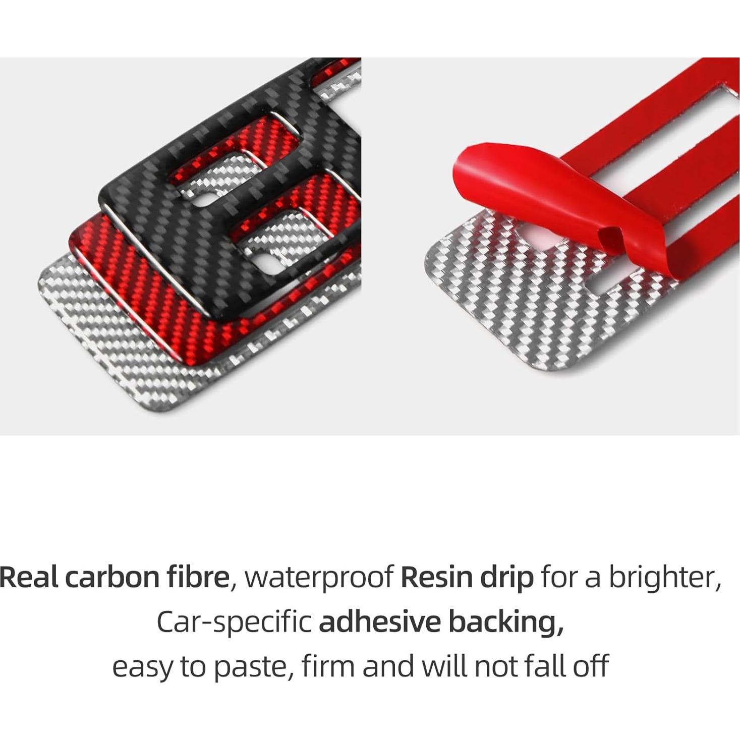 Cubierta Botón Cambio Fibra Carbono BETTERHUMZ Audi A3 2021-2025