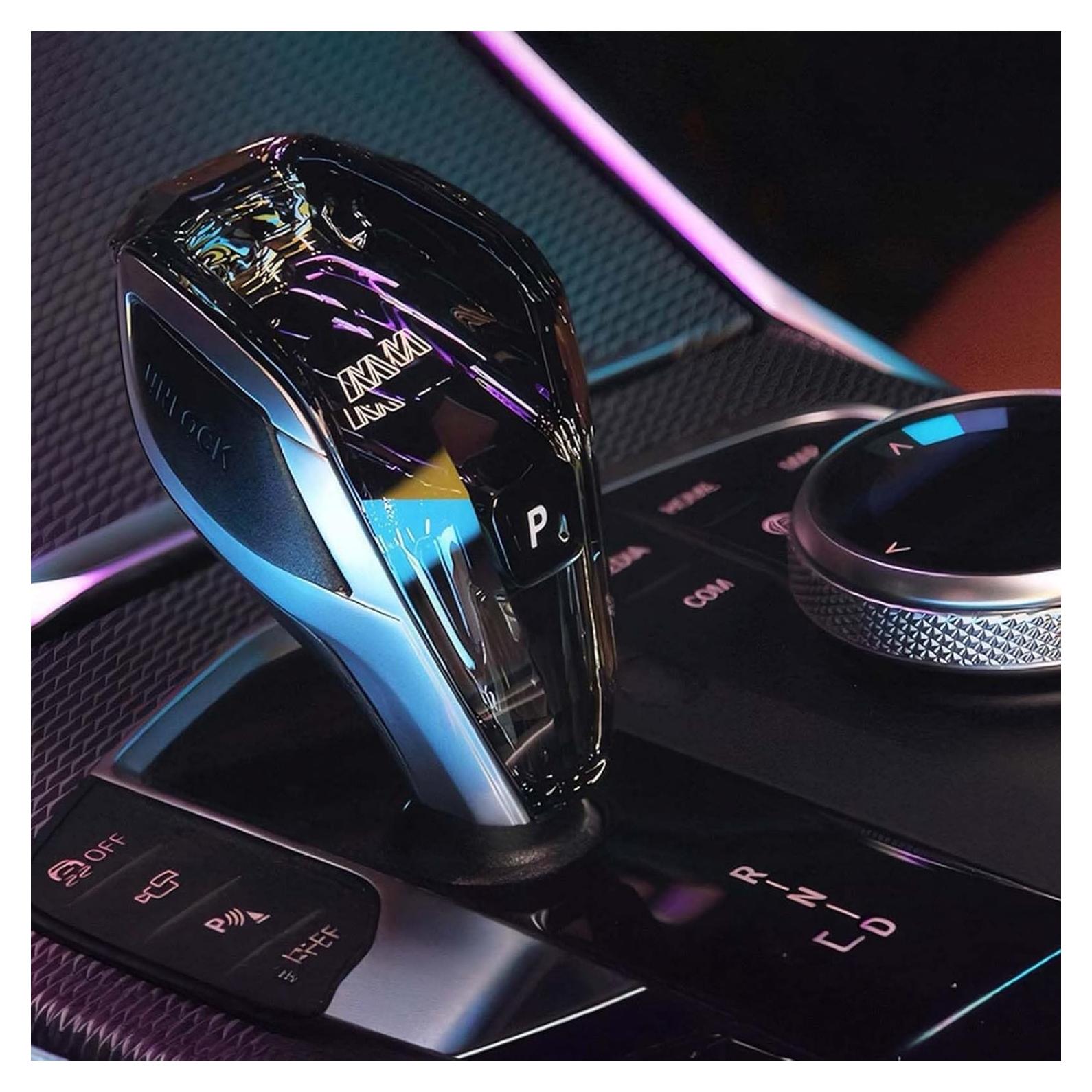 Mango de Cambio de Cristal MH para BMW LHD 4 Piezas LED Naranja