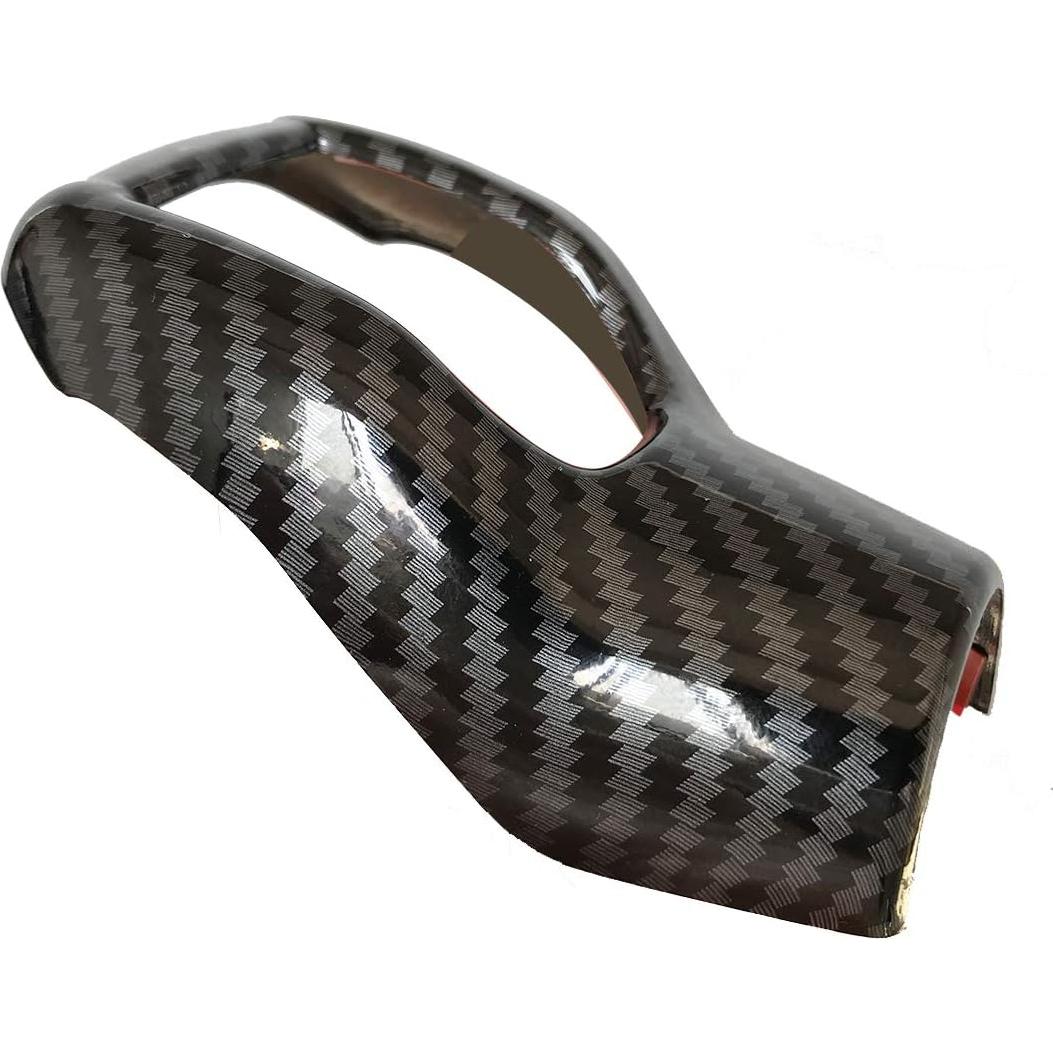 Cubierta Pomo Cambio Marcha Ruihe Fibra Carbono para Ford