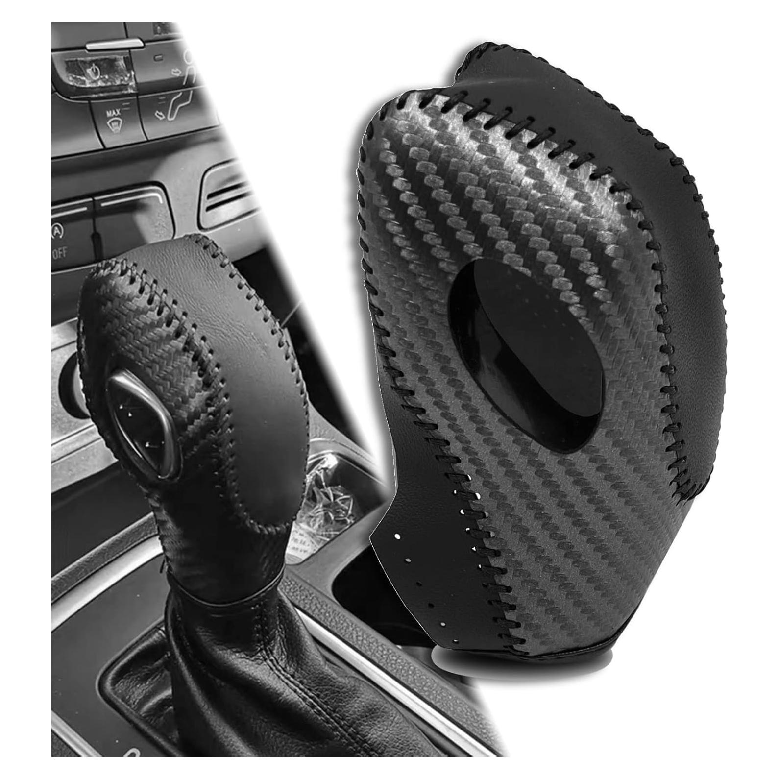 Cubierta de Palanca de Cambios de Cuero VEEVIIY para Ford