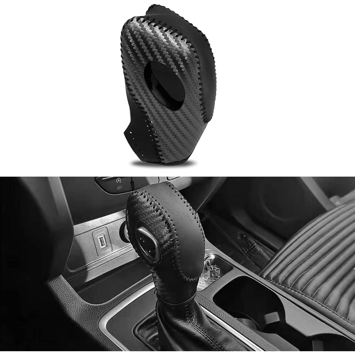 Cubierta de Palanca de Cambios de Cuero VEEVIIY para Ford