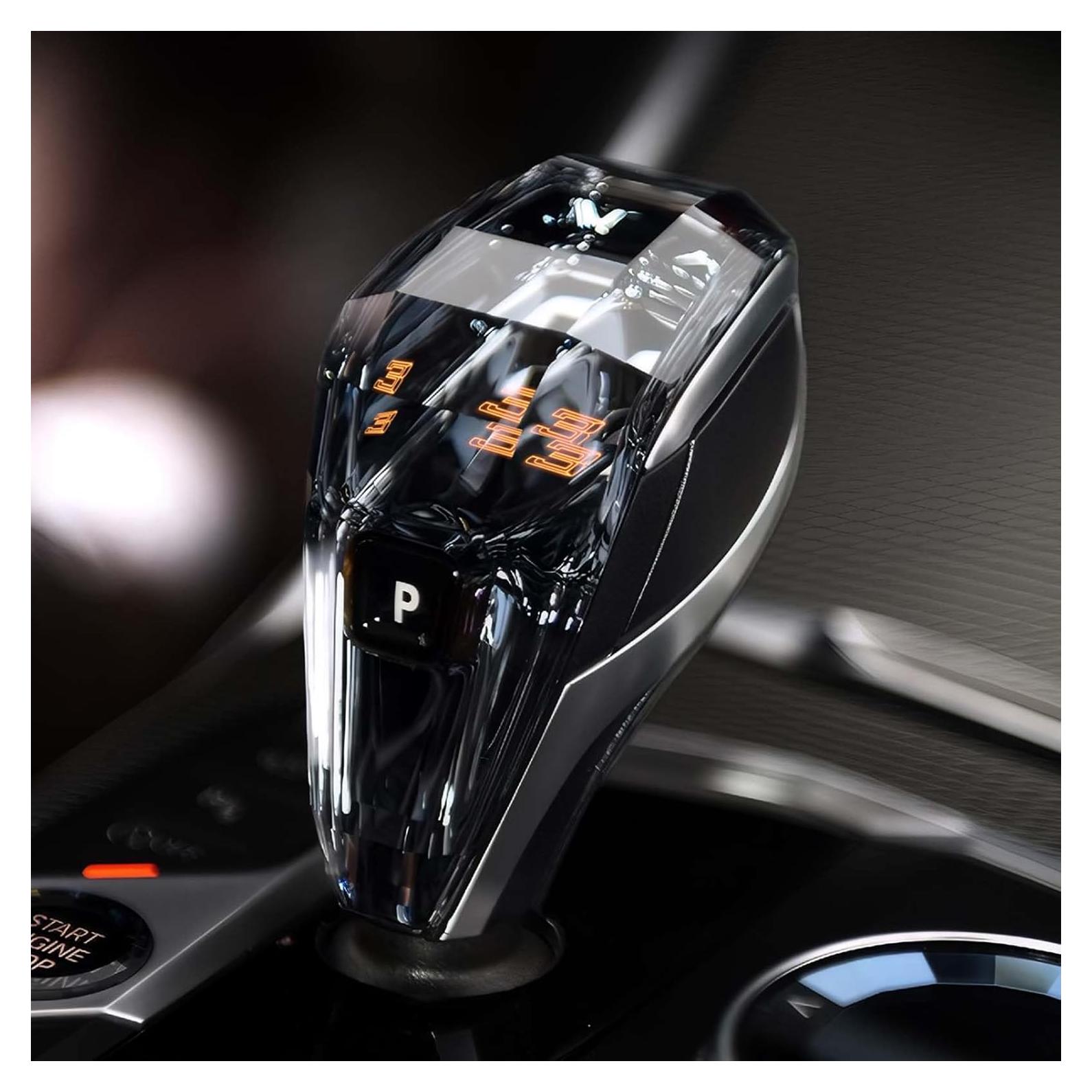 Mango de Cambio de Cristal MH con Luz LED Naranja para BMW