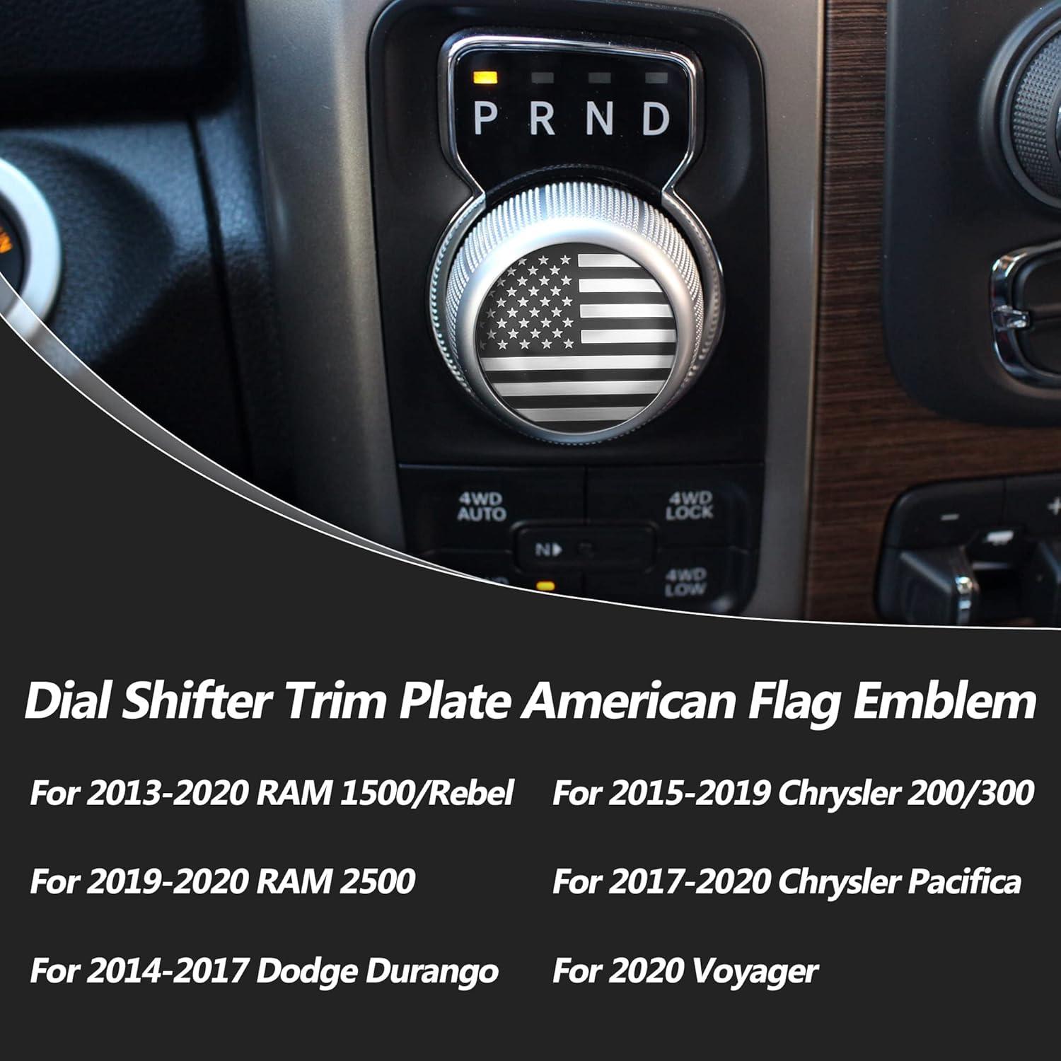 Placa de recorte Zhizhong con emblema bandera americana 3.63 cm